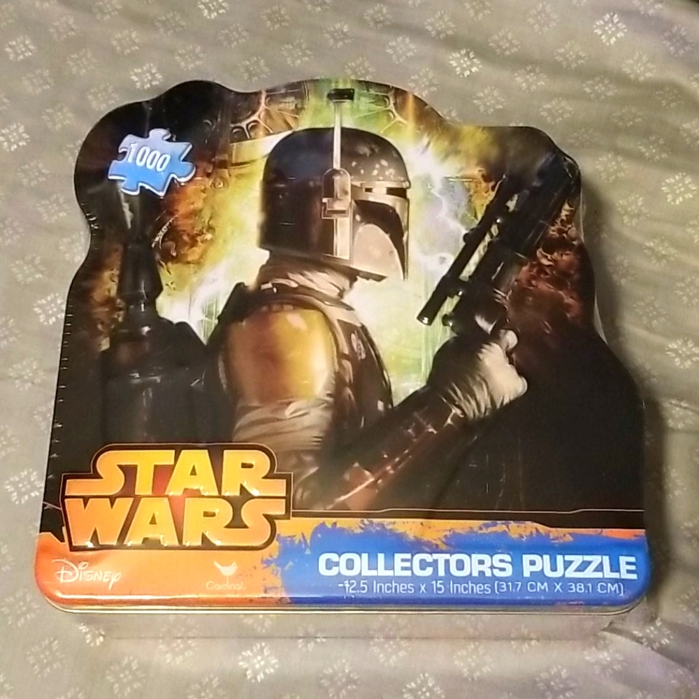 Star wars puzzle  Boba fett  1000 pieces